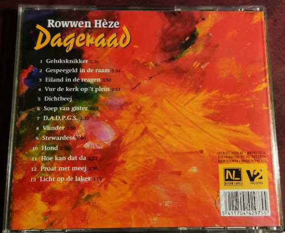 Rowwen Hèze : Dageraad (CD, Album)
