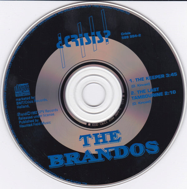 The Brandos : The Keeper (CD, Single)