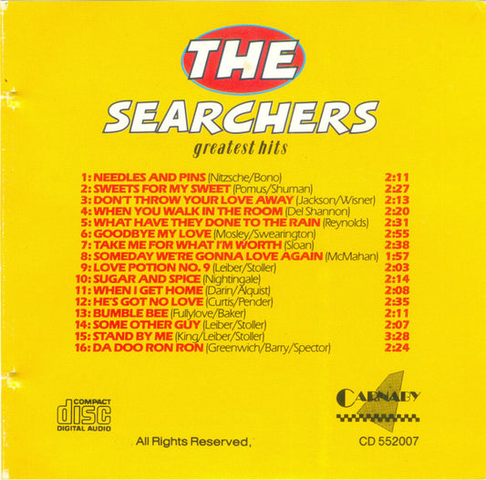 The Searchers : Greatest Hits (CD, Comp)