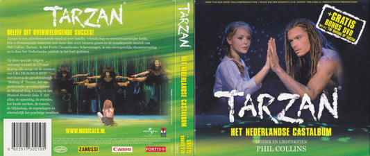Various : Tarzan (Het Nederlandse Castalbum) (CD, Album + DVD-V)