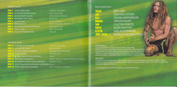 Various : Tarzan (Het Nederlandse Castalbum) (CD, Album + DVD-V)