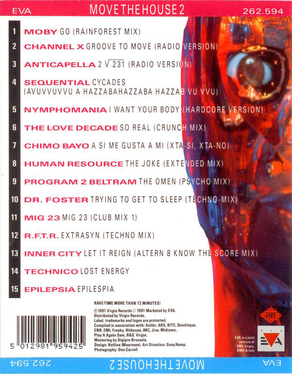 Various : Move The House 2 (CD, Comp)
