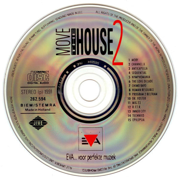Various : Move The House 2 (CD, Comp)