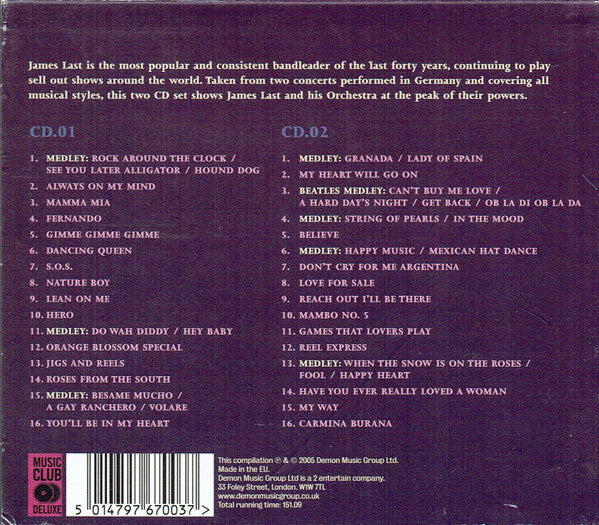 James Last With Orchester James Last & James Last Und Chor : Saving The Best To Last... (2xCD, Comp)