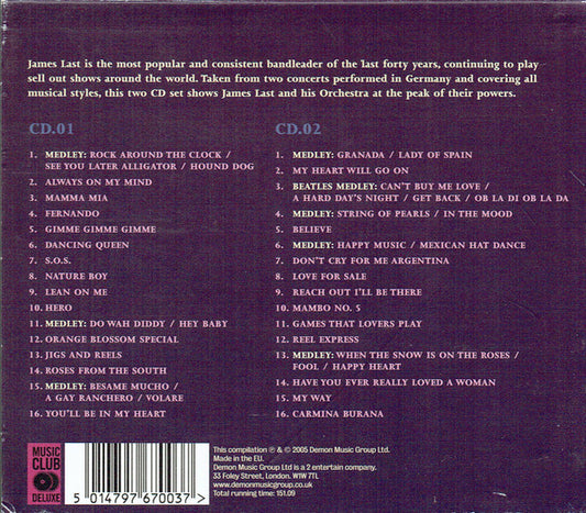 James Last With Orchester James Last & James Last Und Chor : Saving The Best To Last... (2xCD, Comp)