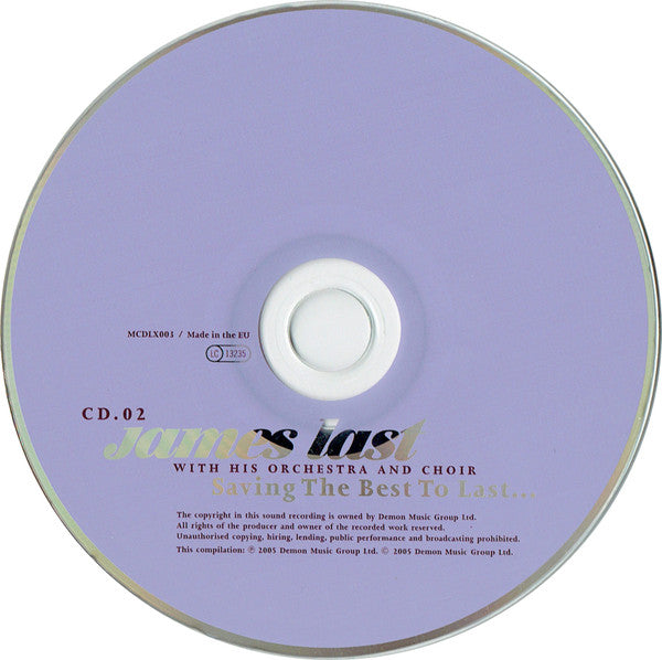 James Last With Orchester James Last & James Last Und Chor : Saving The Best To Last... (2xCD, Comp)