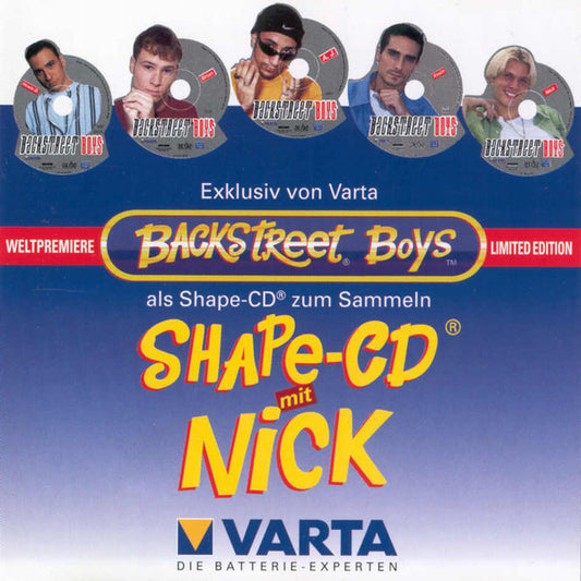 Backstreet Boys : Shape-CD Nick (CD, Shape, Ltd)