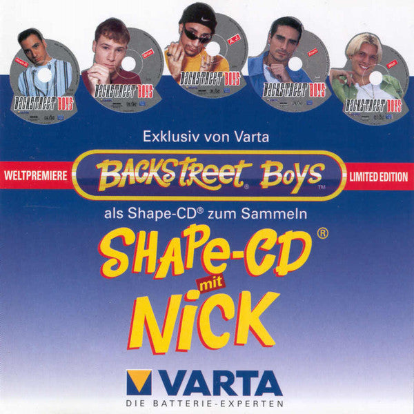 Backstreet Boys : Shape-CD Nick (CD, Shape, Ltd)