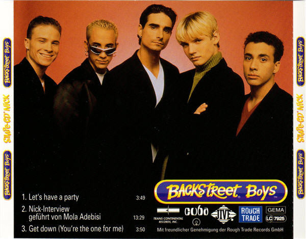 Backstreet Boys : Shape-CD Nick (CD, Shape, Ltd)
