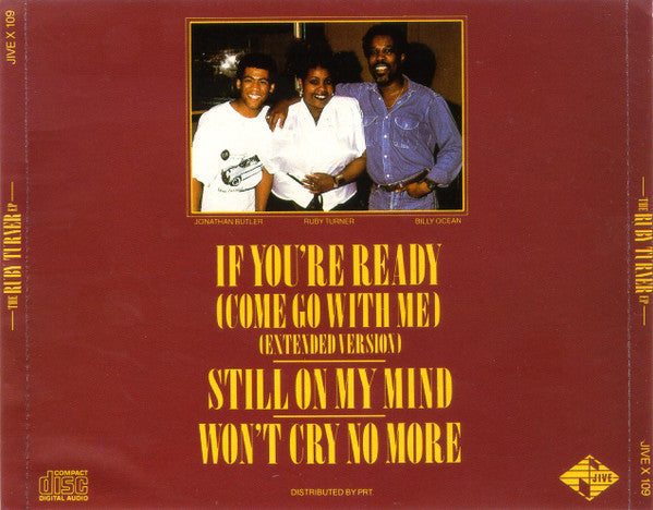 Ruby Turner With Jonathan Butler : If You're Ready (Come Go With Me) (CD, EP)