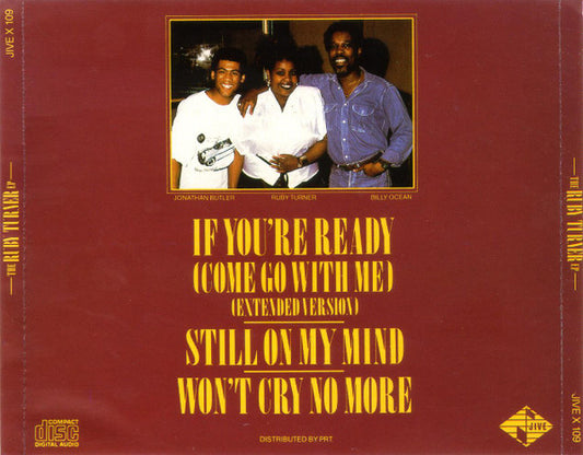 Ruby Turner With Jonathan Butler : If You're Ready (Come Go With Me) (CD, EP)