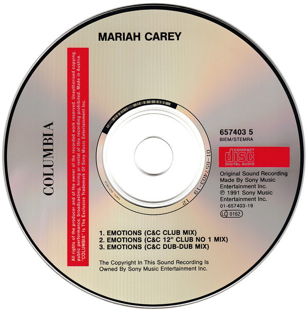 Mariah Carey : Emotions (CD, Maxi)