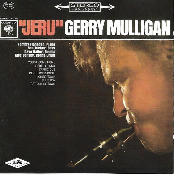 Gerry Mulligan : "Jeru" (CD, Album, RE)