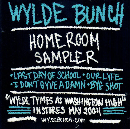 Wylde Bunch : Home Room Sampler (CD, Promo, Smplr)