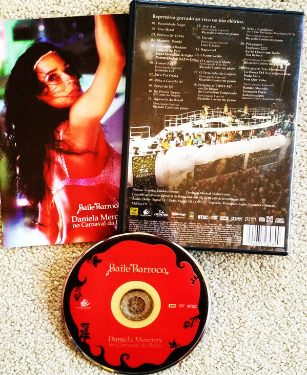 Daniela Mercury : Baile Barroco: Daniela Mercury No Carnaval Da Bahia (DVD-V, NTSC, AA)