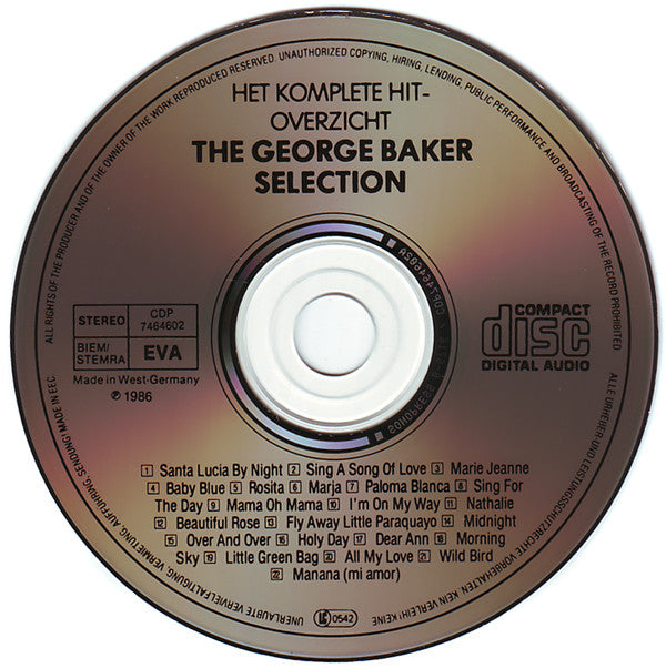 George Baker Selection : Het Komplete Hitoverzicht (CD, Album, Comp)