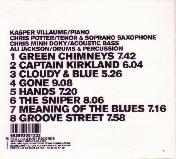 Kasper Villaume : Hands (CD, Album)