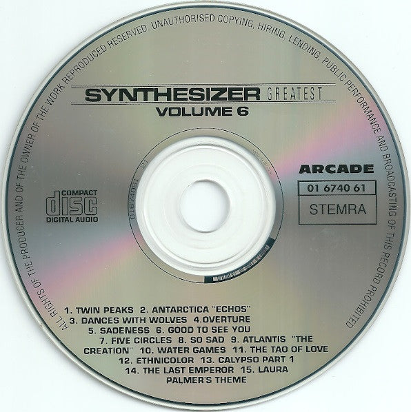 Ed Starink : Synthesizer Greatest Volume 6 (CD, Album)