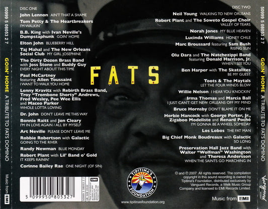 Various : Goin' Home (A Tribute To Fats Domino) (2xCD, Comp)