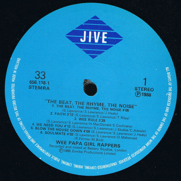 Wee Papa Girl Rappers : The Beat, The Rhyme, The Noise (LP, Album)