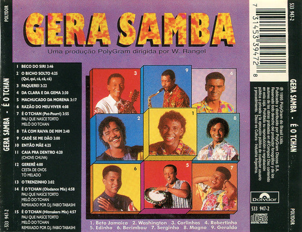 Gera Samba : É O Tchan (CD, Album)