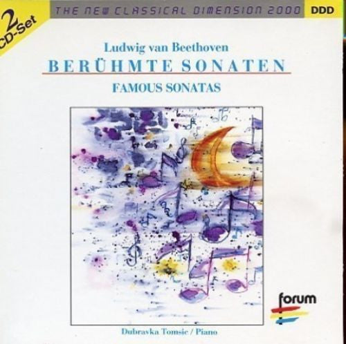 Ludwig van Beethoven : Famous Sonatas (2xCD, Comp)