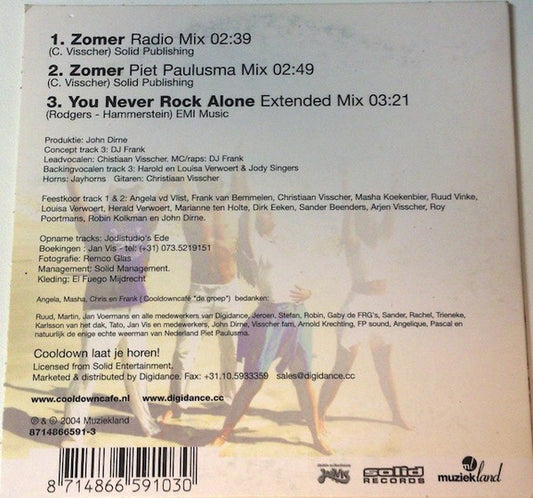 The Cooldown Café : Zomer (CD, Single)