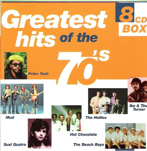 Various : Greatest Hits Of The 70's (8xCD, Comp + Box, RE)