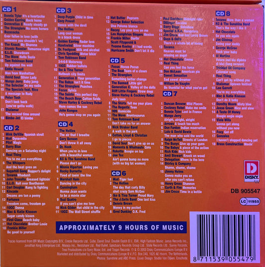 Various : Greatest Hits Of The 70's (8xCD, Comp + Box, RE)