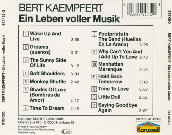 Bert Kaempfert : Ein Leben Voller Musik (CD, Comp)