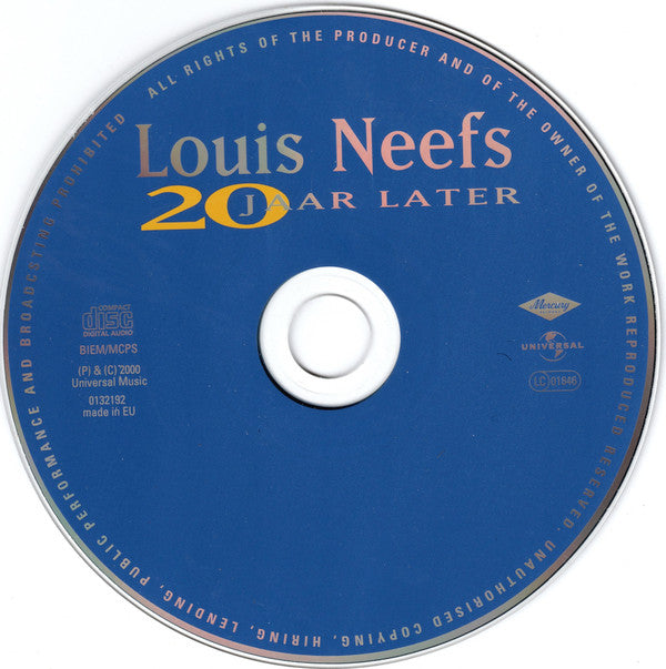 Various : Louis Neefs 20 Jaar Later (CD, Album)