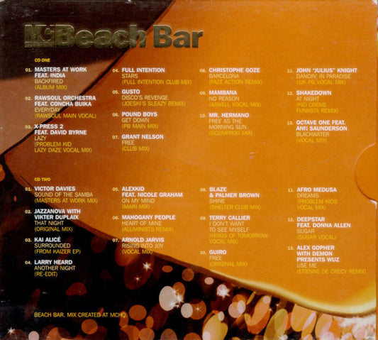 Various : Mastercuts Beach Bar (2xCD, Comp, Mixed)