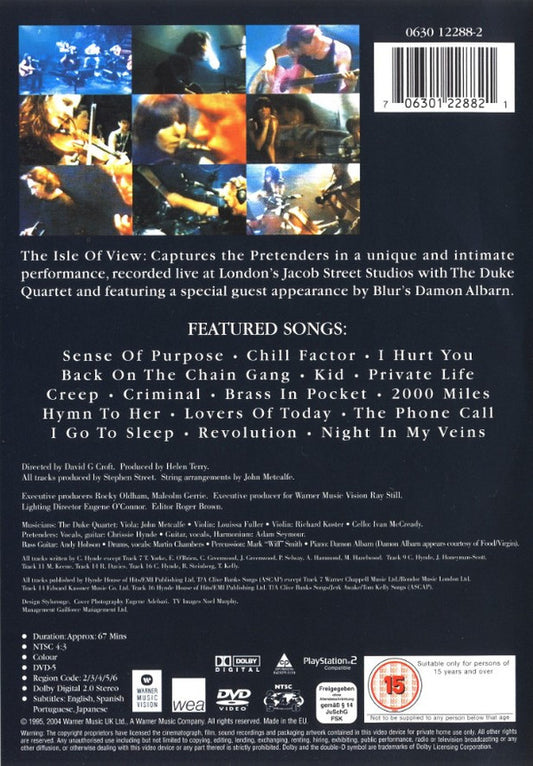 The Pretenders : The Isle Of View (DVD-V, RE, Multichannel)