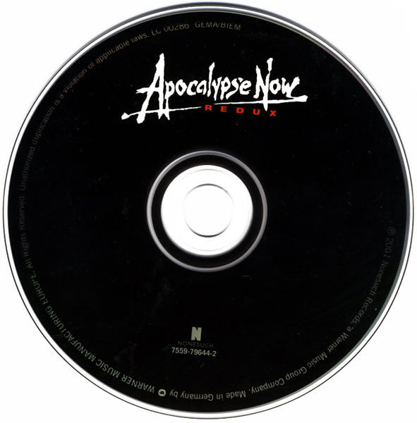 Carmine Coppola And Francis Ford Coppola : Apocalypse Now Redux (Original Motion Picture Soundtrack) (CD, Album)