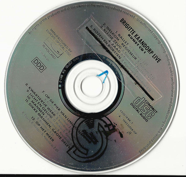 Brigitte Kaandorp : Kunst (2xCD, Album)