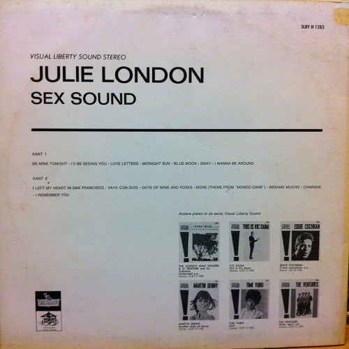 Julie London : Sex Sound (LP, Comp)