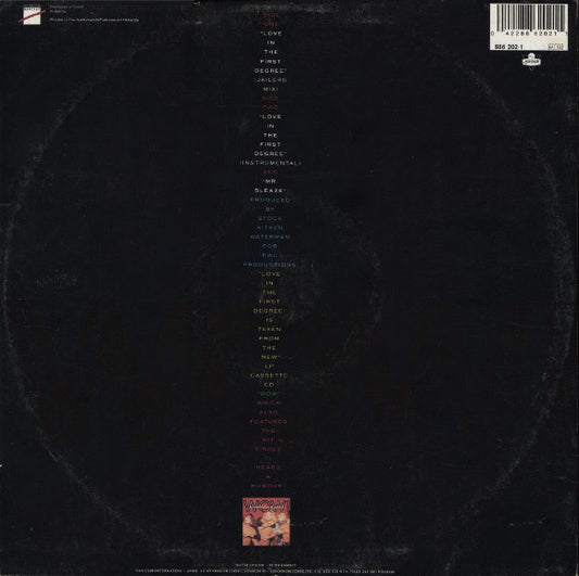 Bananarama : Love In The First Degree (12", EP)