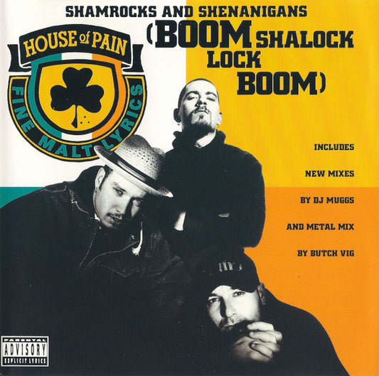 House Of Pain : Shamrocks And Shenanigans (Boom Shalock Lock Boom) (CD, Maxi)