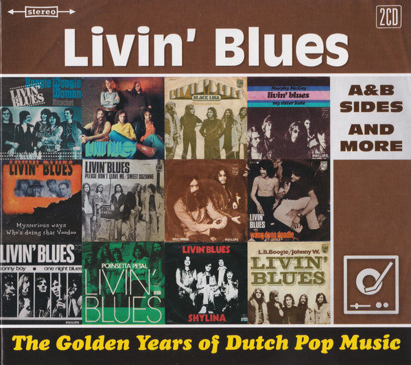 Livin' Blues : The Golden Years Of Dutch Pop Music (A&B Sides And More) (2xCD, Comp)