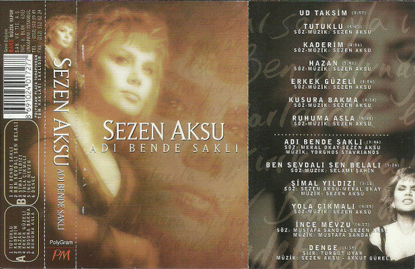 Sezen Aksu : Adı Bende Saklı (Cass, Album)