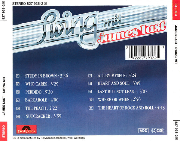 James Last : Swing Mit (CD, Album)