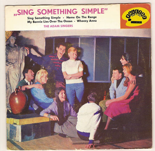 The Cliff Adams Singers : Sing Something Simple (7", EP)