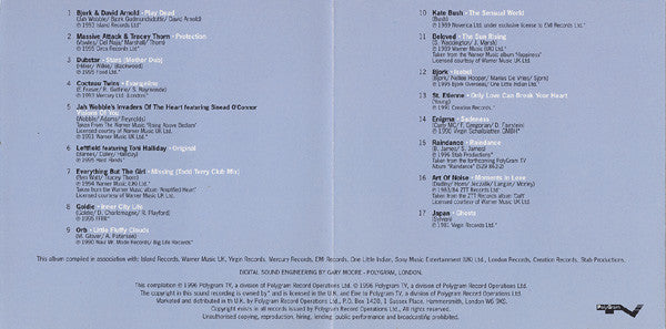 Various : Ambient Moods (17 Atmospheric Moods) (CD, Comp, PDO)
