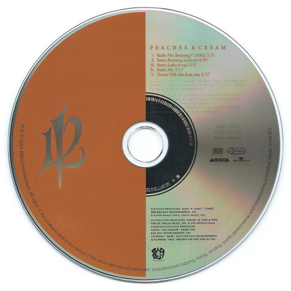 112 : Peaches & Cream (CD, Maxi)