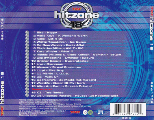 Various : TMF Hitzone 18 (CD, Comp)