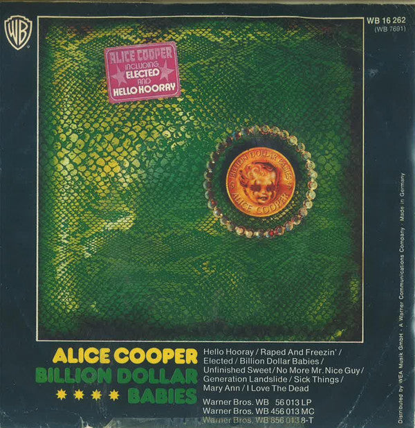 Alice Cooper : No More Mr. Nice Guy (7", Single)