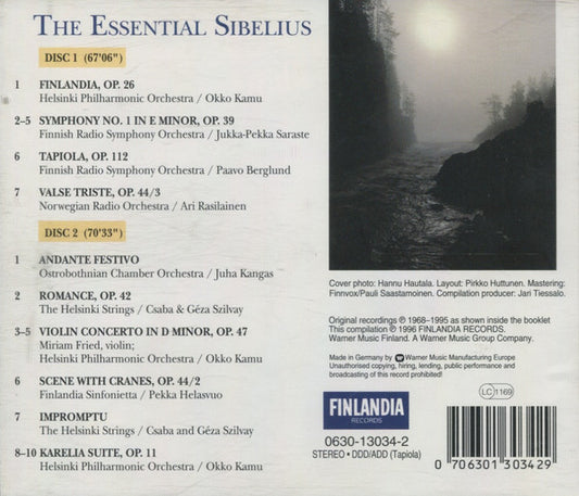 Jean Sibelius : The Essential Sibelius (2xCD, Comp)
