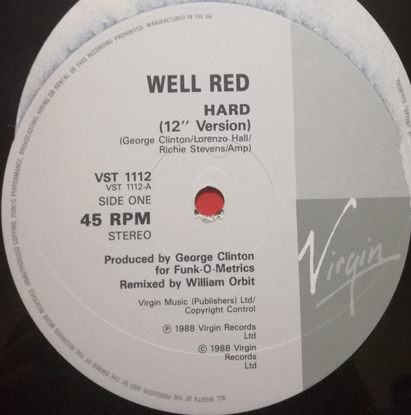 Well Red : Hard (12")