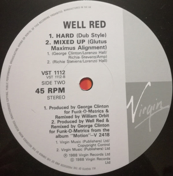 Well Red : Hard (12")