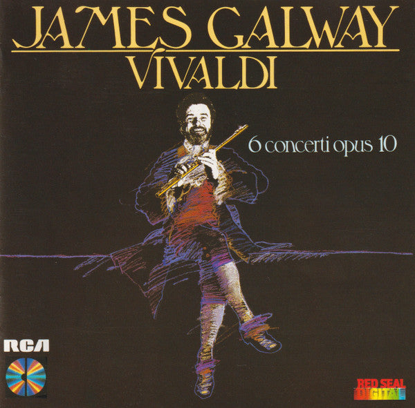 James Galway, Antonio Vivaldi : 6 Concerti Opus 10 (CD, Album)